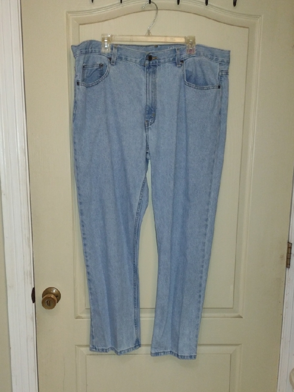 George Light Blue Straight Leg Men’s Jeans